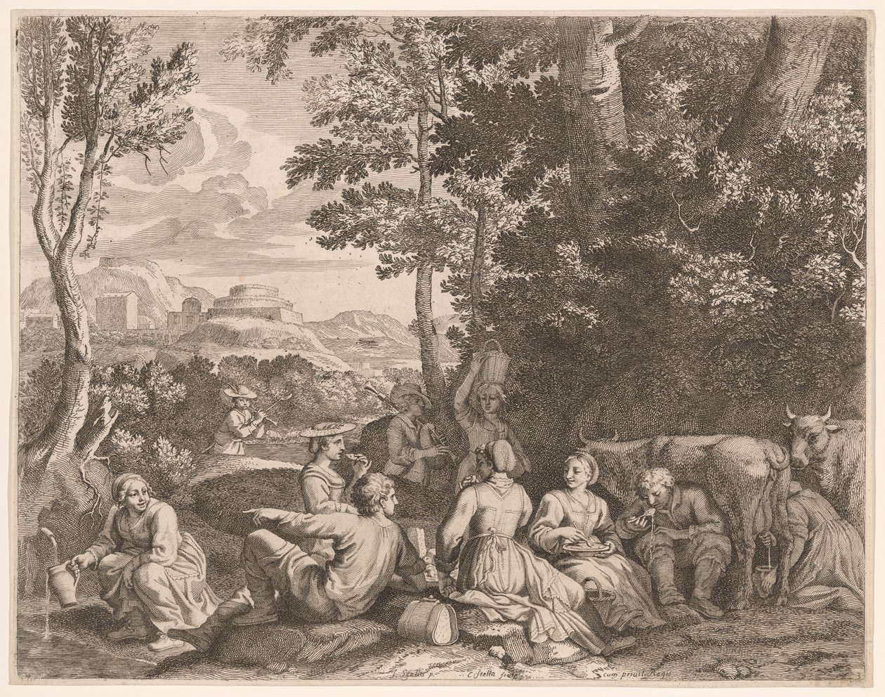 Pasto di campagna, piatto 3 da Pastorales da Claudine Bouzonnet Stella