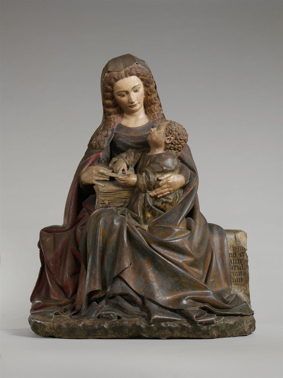 Vergine e Bambino, c.1415-17 da Claus de Werve