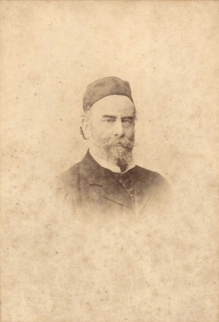 Ritratto fotografico di Alfred Sisley da Clement Maurier