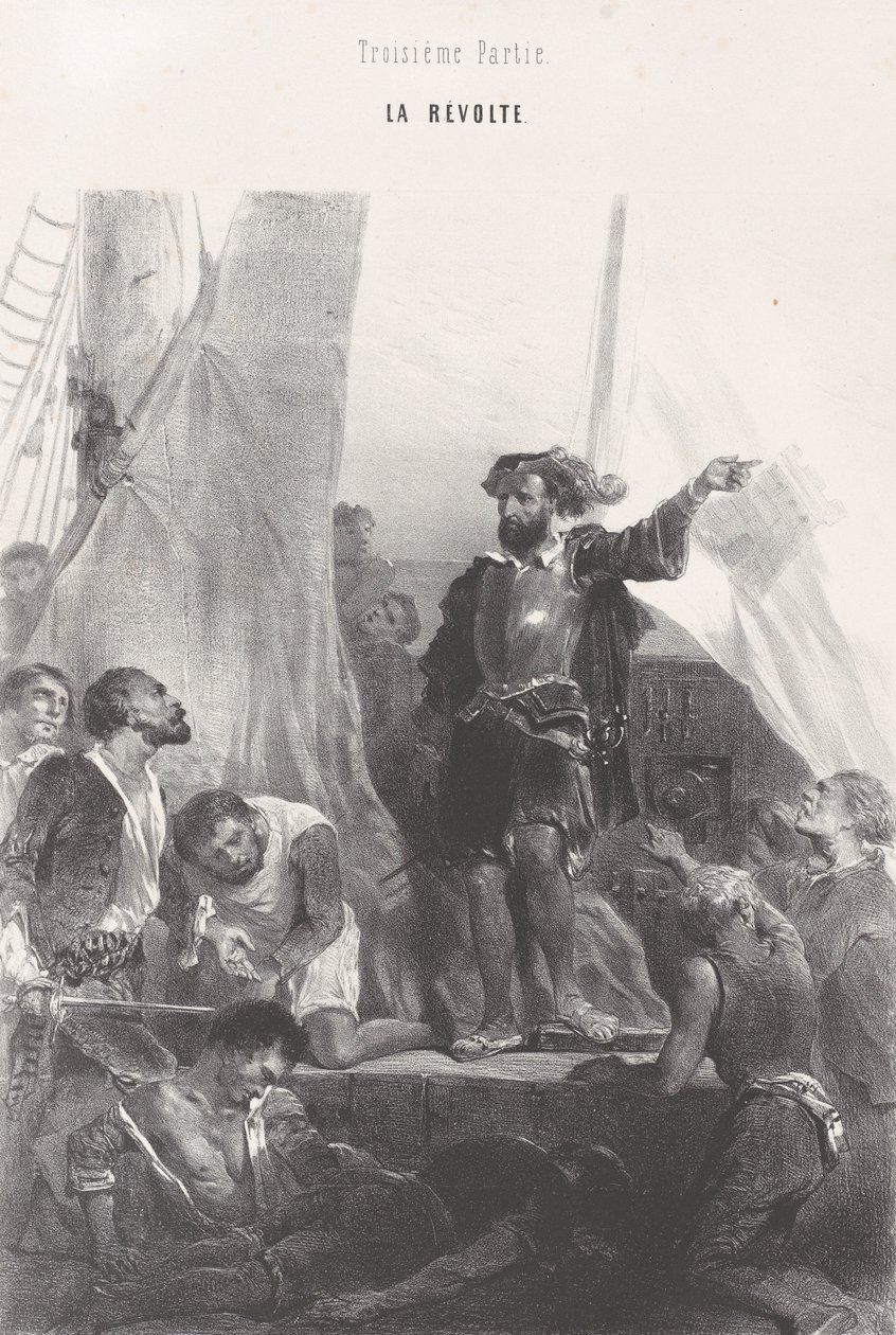 Terza Parte, La Rivolta, ca. 1830-65 da Célestin Nanteuil