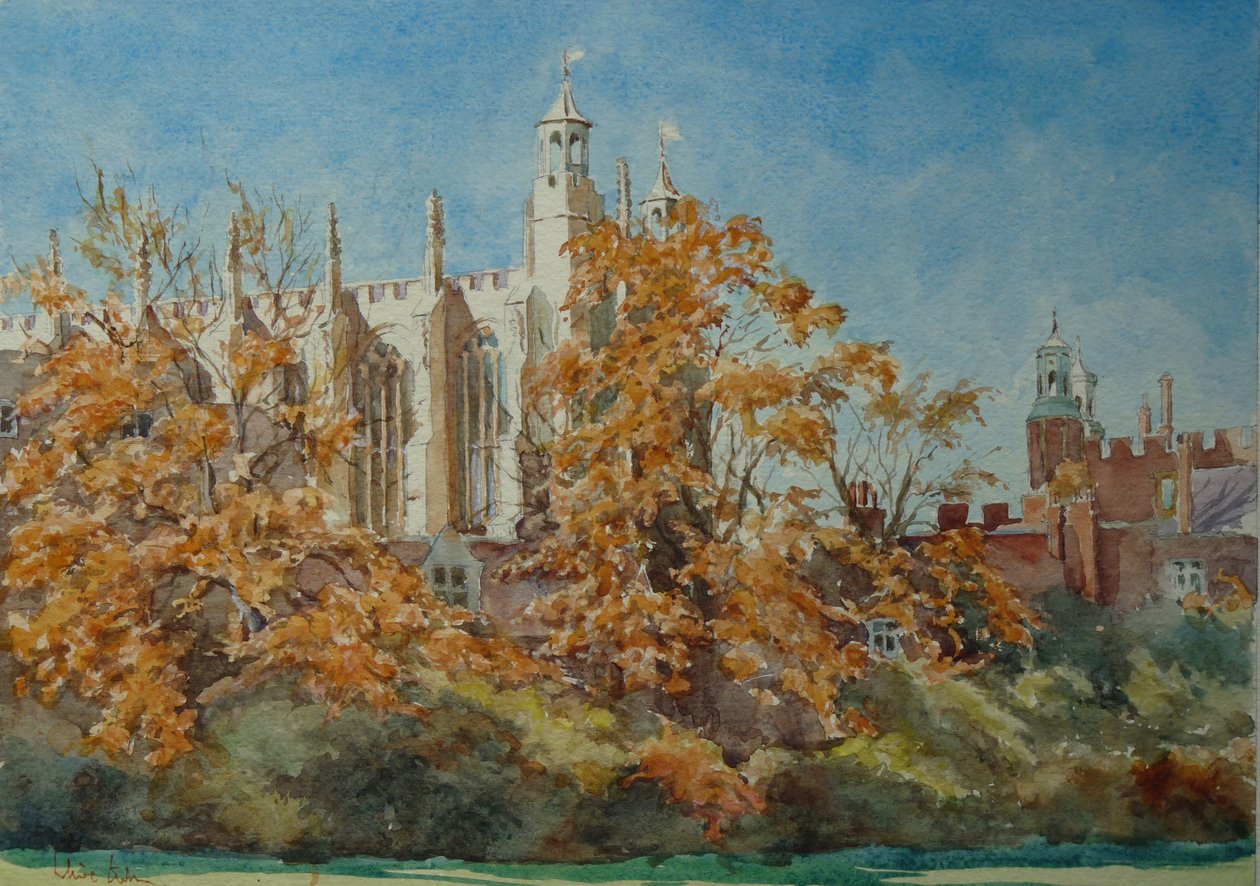 Cappella del College - foglie d