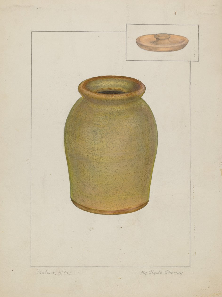 Vaso per conserve da Clyde L. Cheney
