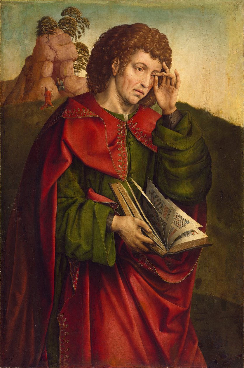 San Giovanni Evangelista piangente da Colijn de Coter