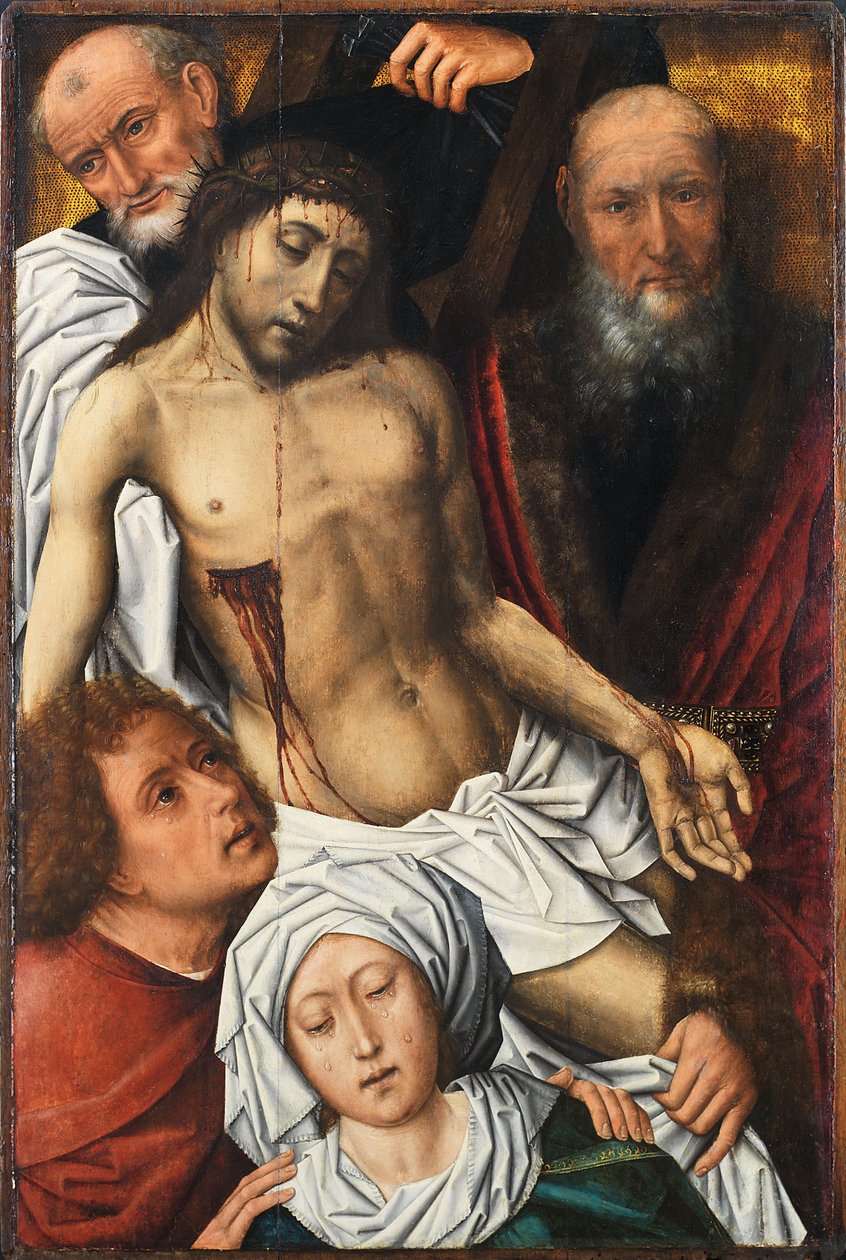 La discesa dalla croce, c. 1500 da Colijn de Coter