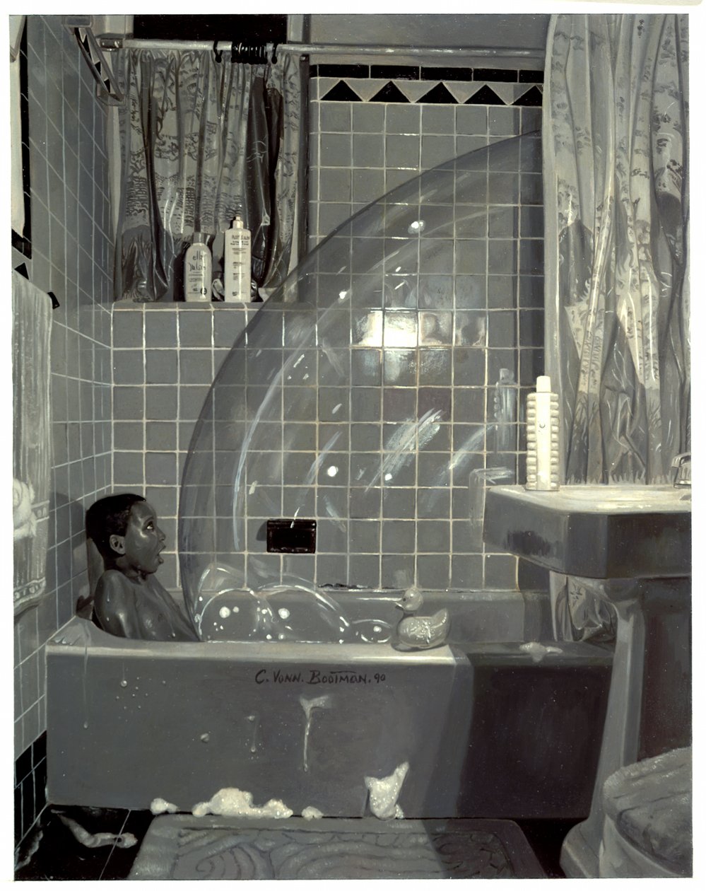 Ragazzo e la bolla, 1990 da Colin Bootman