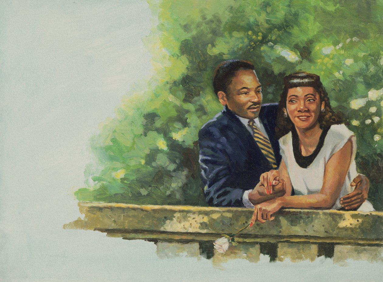 Il corteggiamento di Coretta, 2001 da Colin Bootman