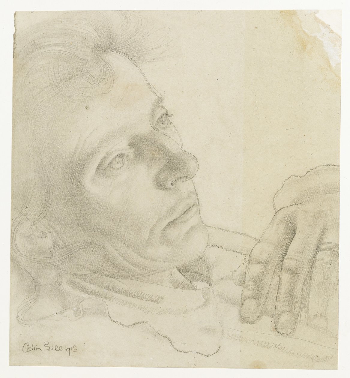 Colin Gill Autoritratto (?) 1913 da Colin Unwin Gill