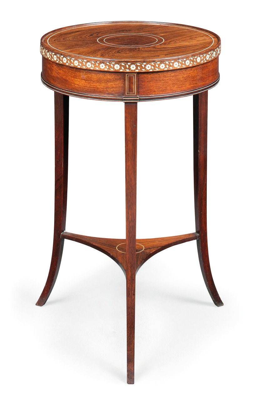 Tavolino vittoriano intarsiato, c.1880 da Collinson and Lock