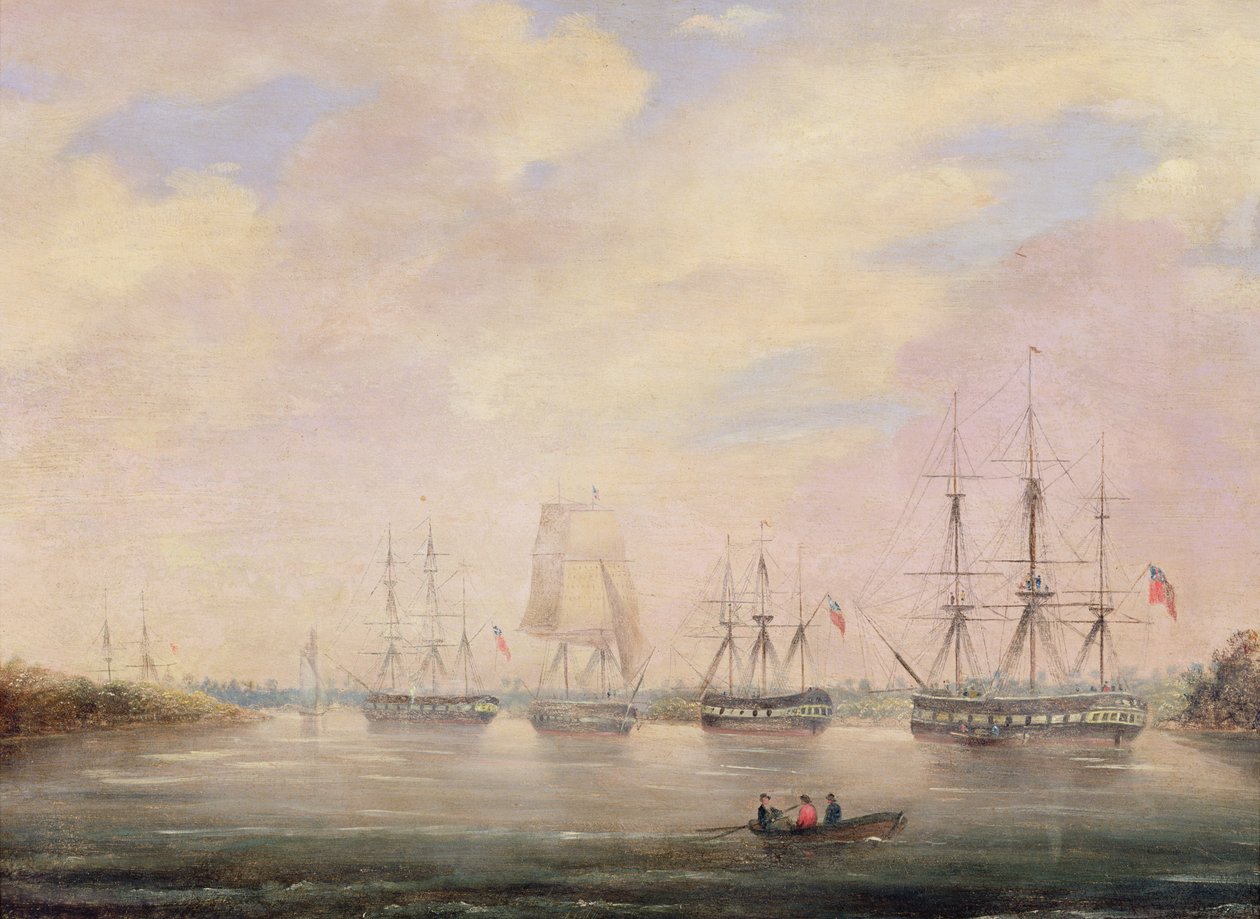 Veduta di Port Adelaide, Australia Meridionale da Colonel William Light