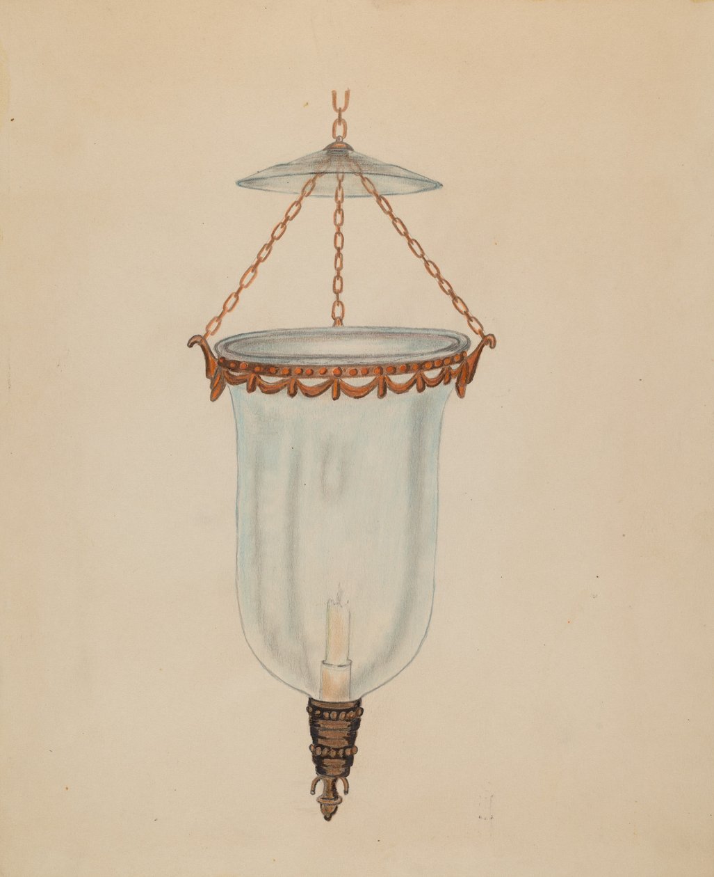 Lampadario a Candela da Columbus Simpson