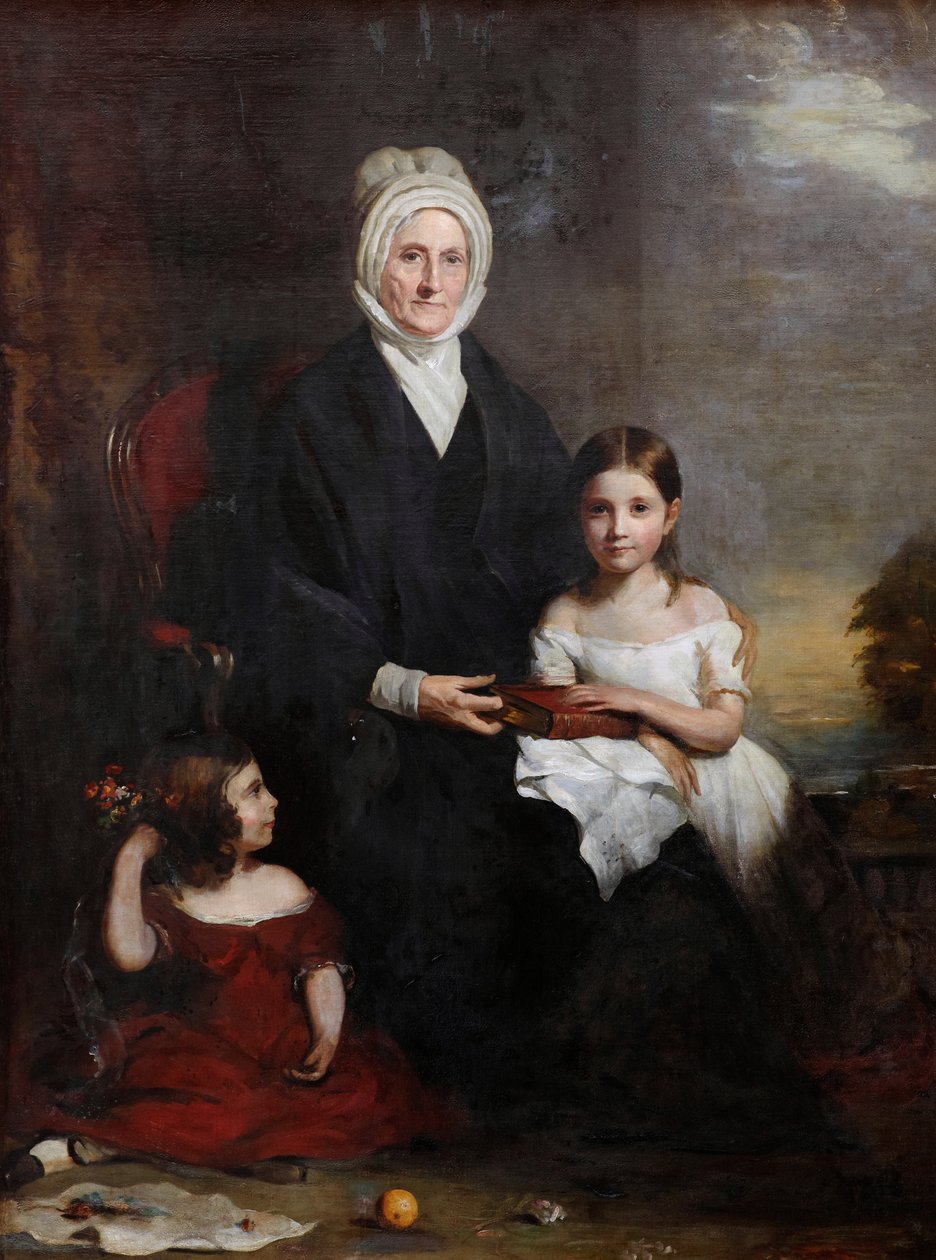 Elizabeth Cheape di Rossie e le sue nipoti da Colvin Smith