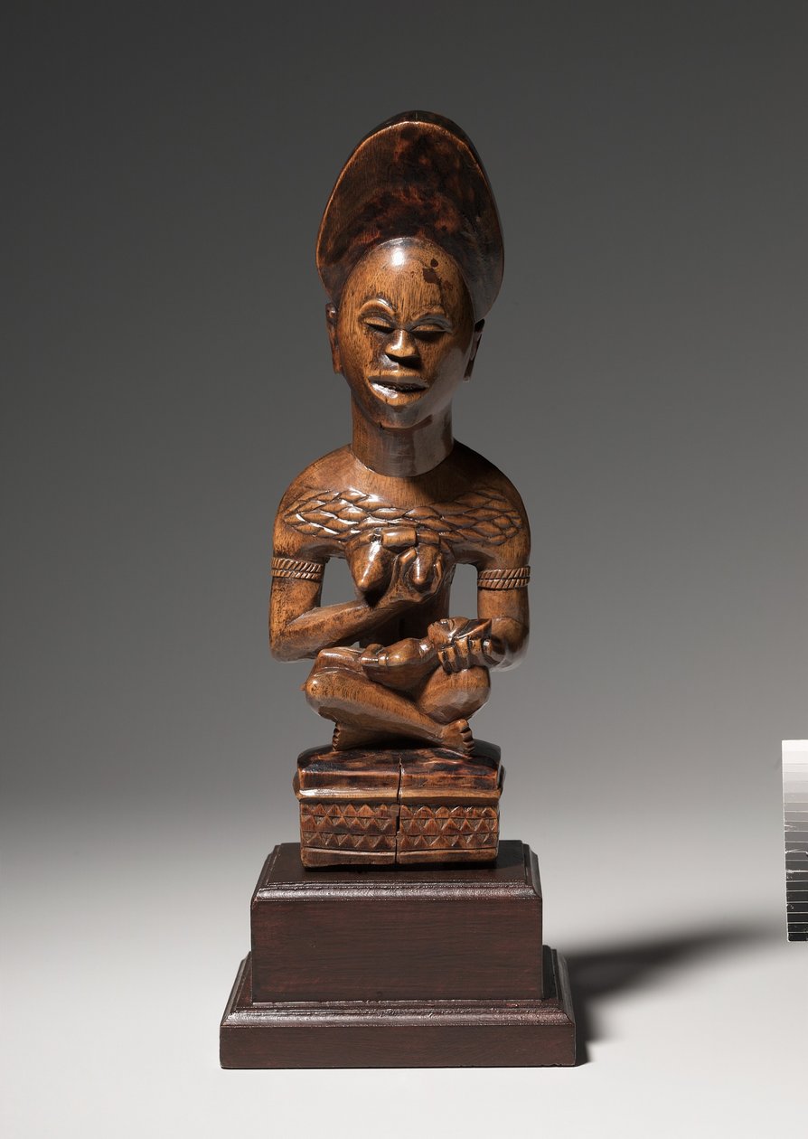 Figura di madre e bambino, metà-fine 1800 da Congolese School