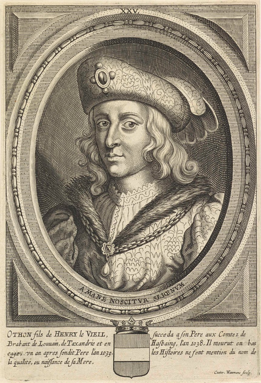 Ritratto di Otto, Duca di Brabante e Lovanio da Conrad (after) Waumans