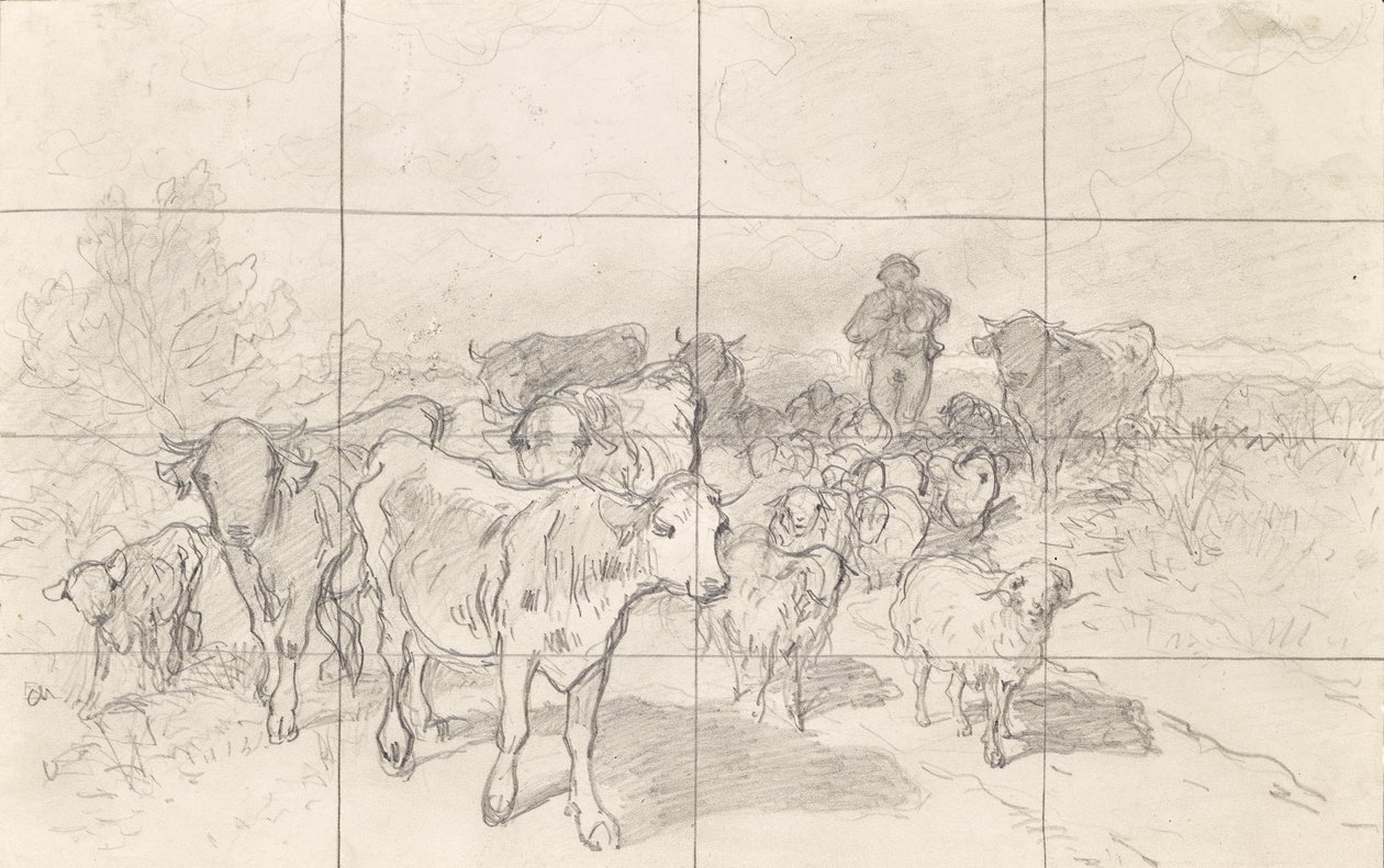 Mandria con pastore da Conrad Bühlmayer
