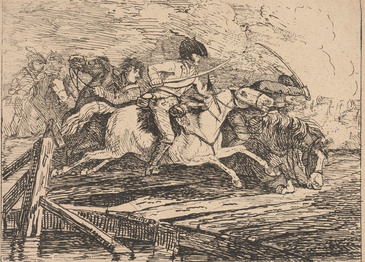 Carica di cavalleria da Conrad Gessner