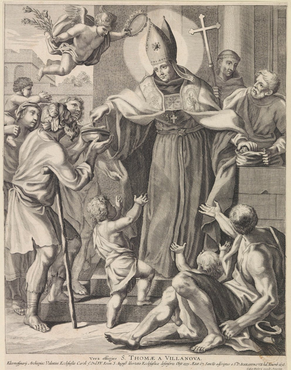 San Tommaso di Villanova da Conrad Lauwers