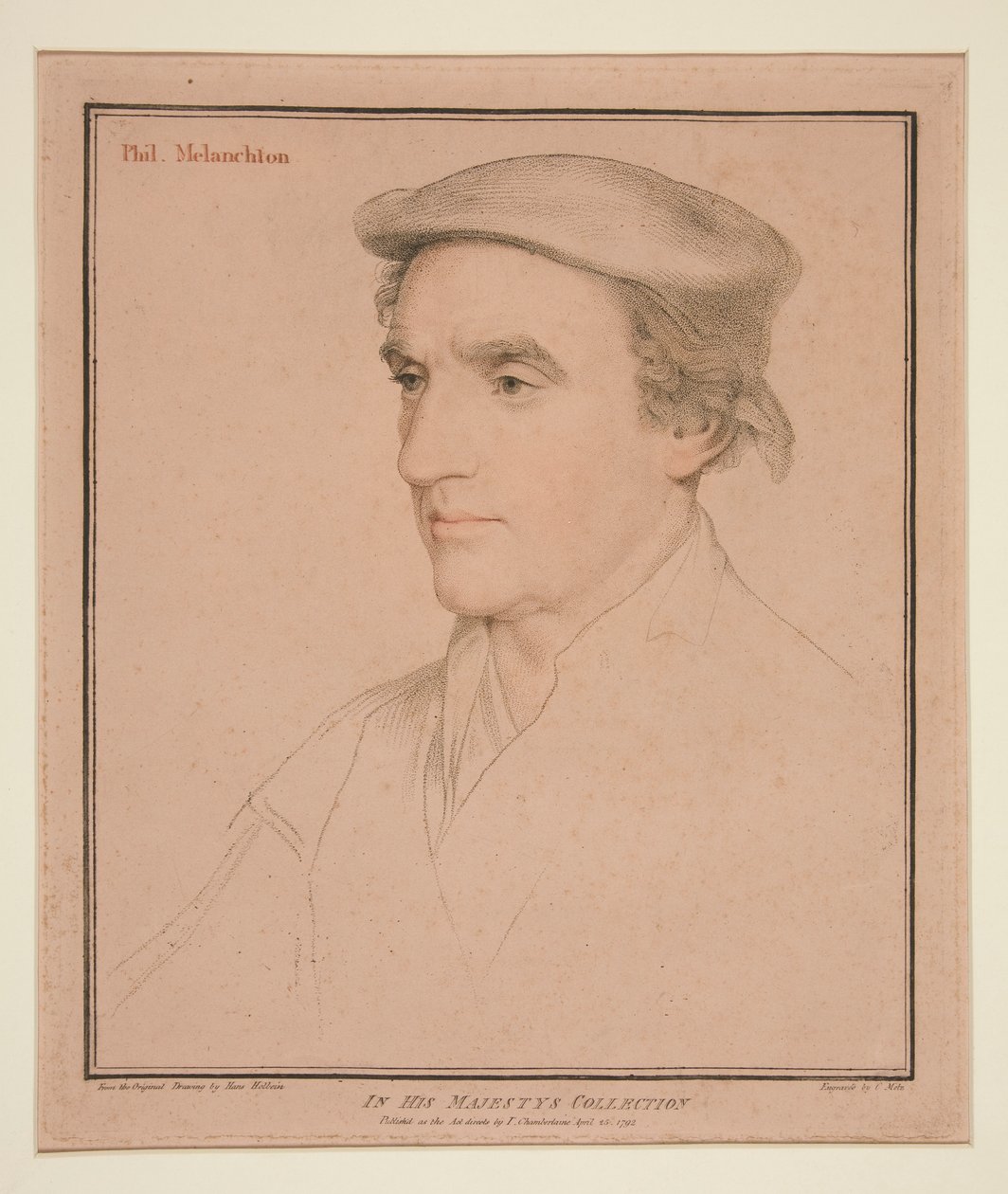 Filippo Melantone? 1497-1560 da Conrad Martin Metz