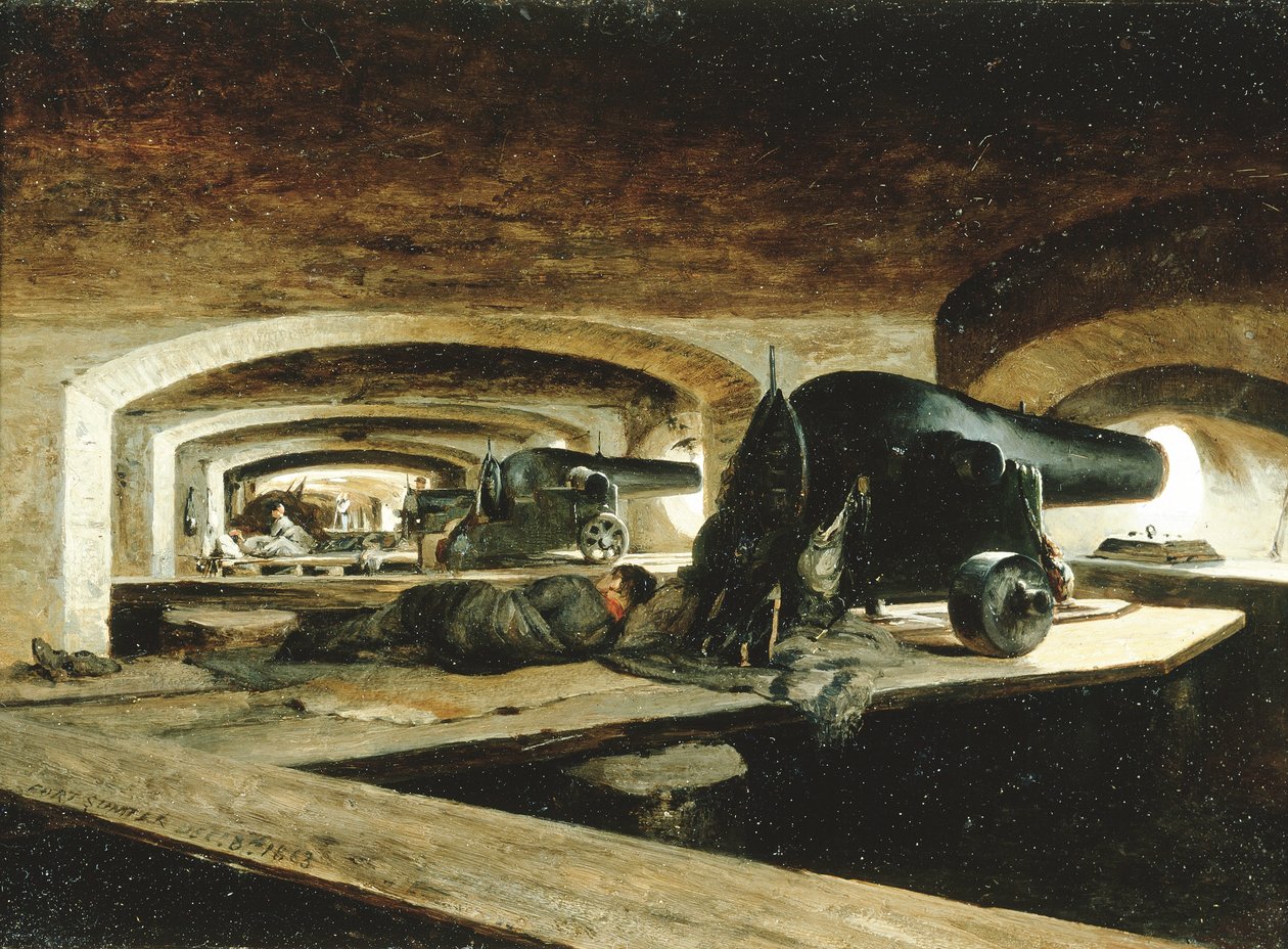 Fort Sumter, 8 dicembre da Conrad Wise Chapman