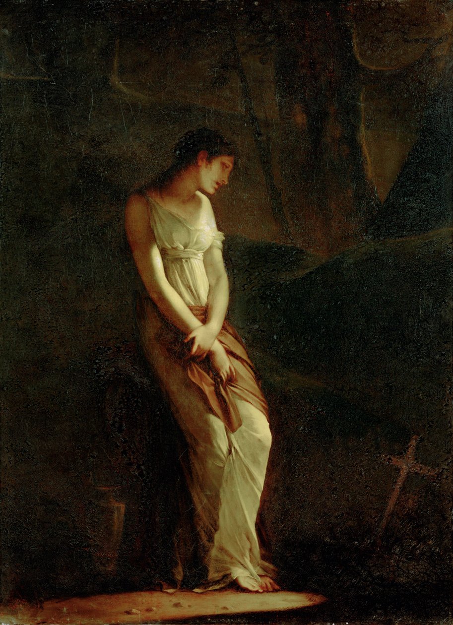 La mere infortunee - la madre infelice ... da Constance Marie Mayer Lamartiniere