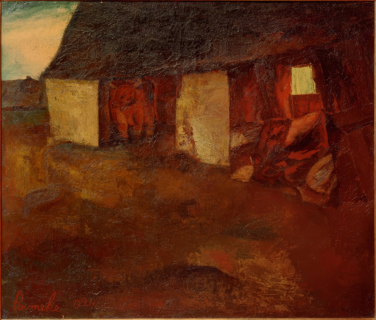 La stalla da Constant Permeke