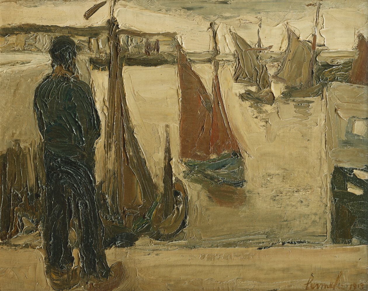 Il Porto di Ostenda da Constant Permeke