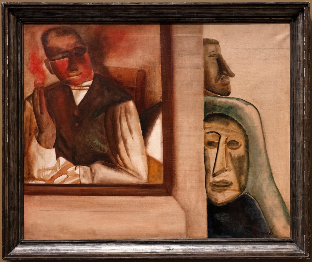 Il fumatore, c.1927 da Constant Permeke