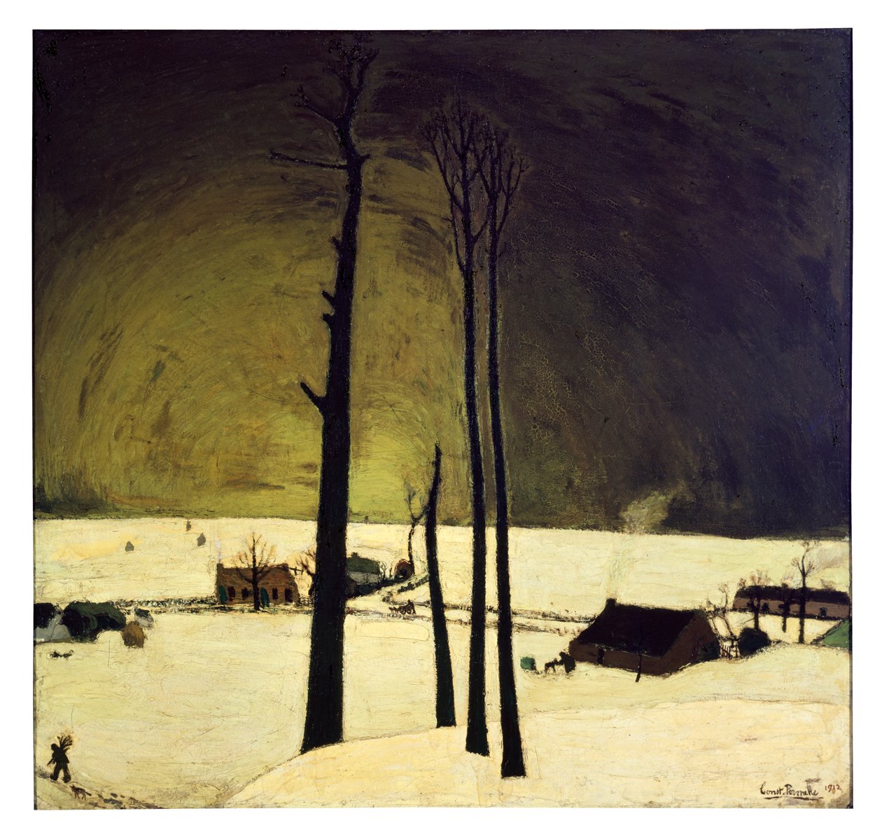 Paesaggio invernale da Constant Permeke