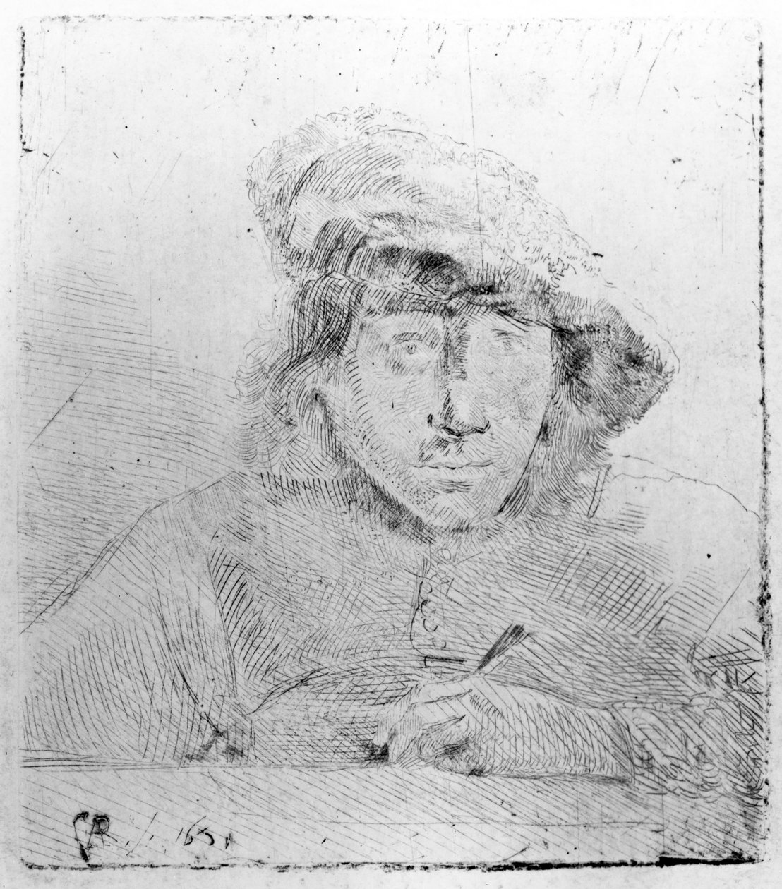 Autoritratto, 1651 da Constantin Daniel van Renesse