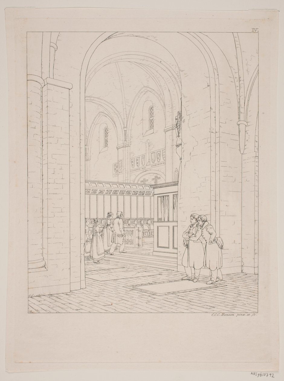 Danese: parte del coro della chiesa di Ringsted da Constantin Hansen