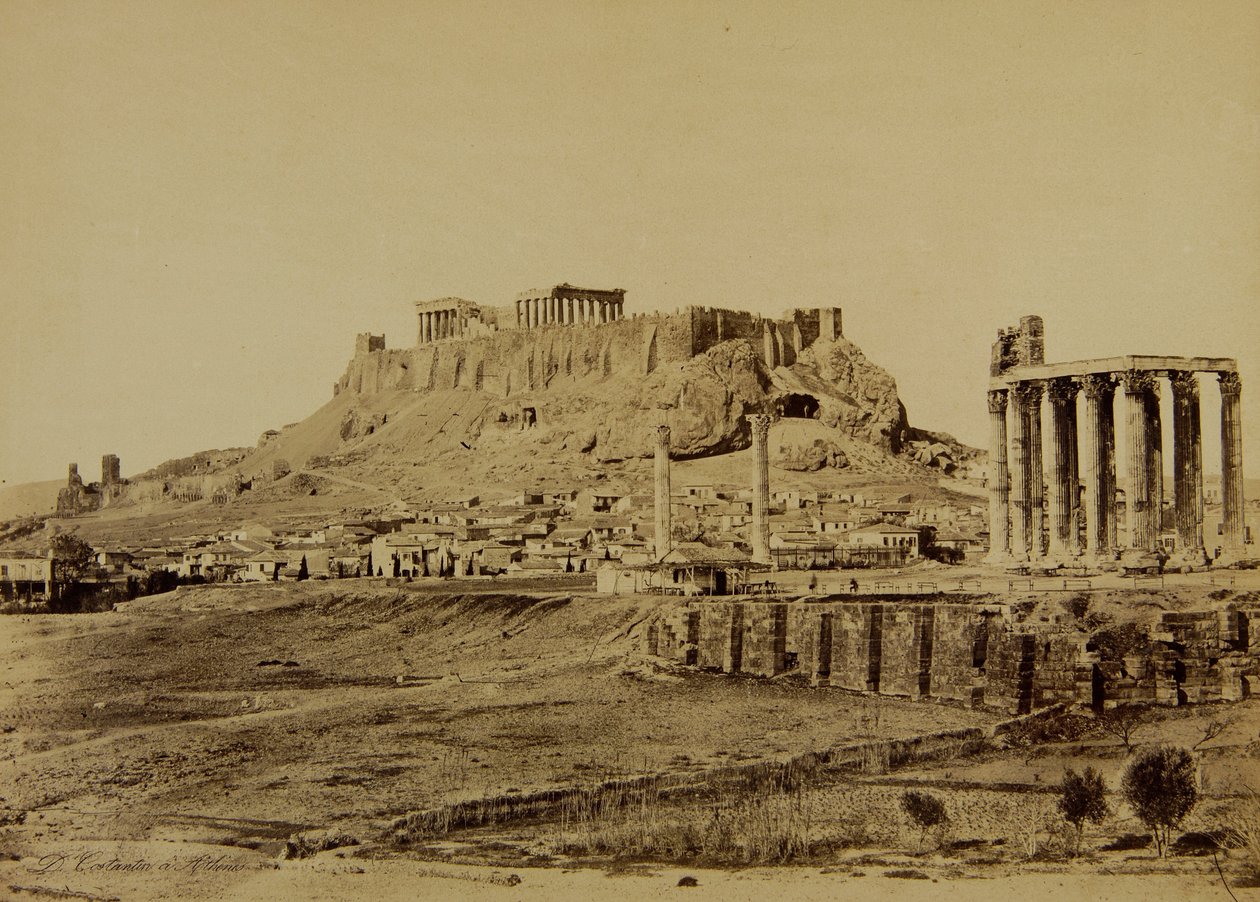 Il Tempio di Zeus Olimpio con l