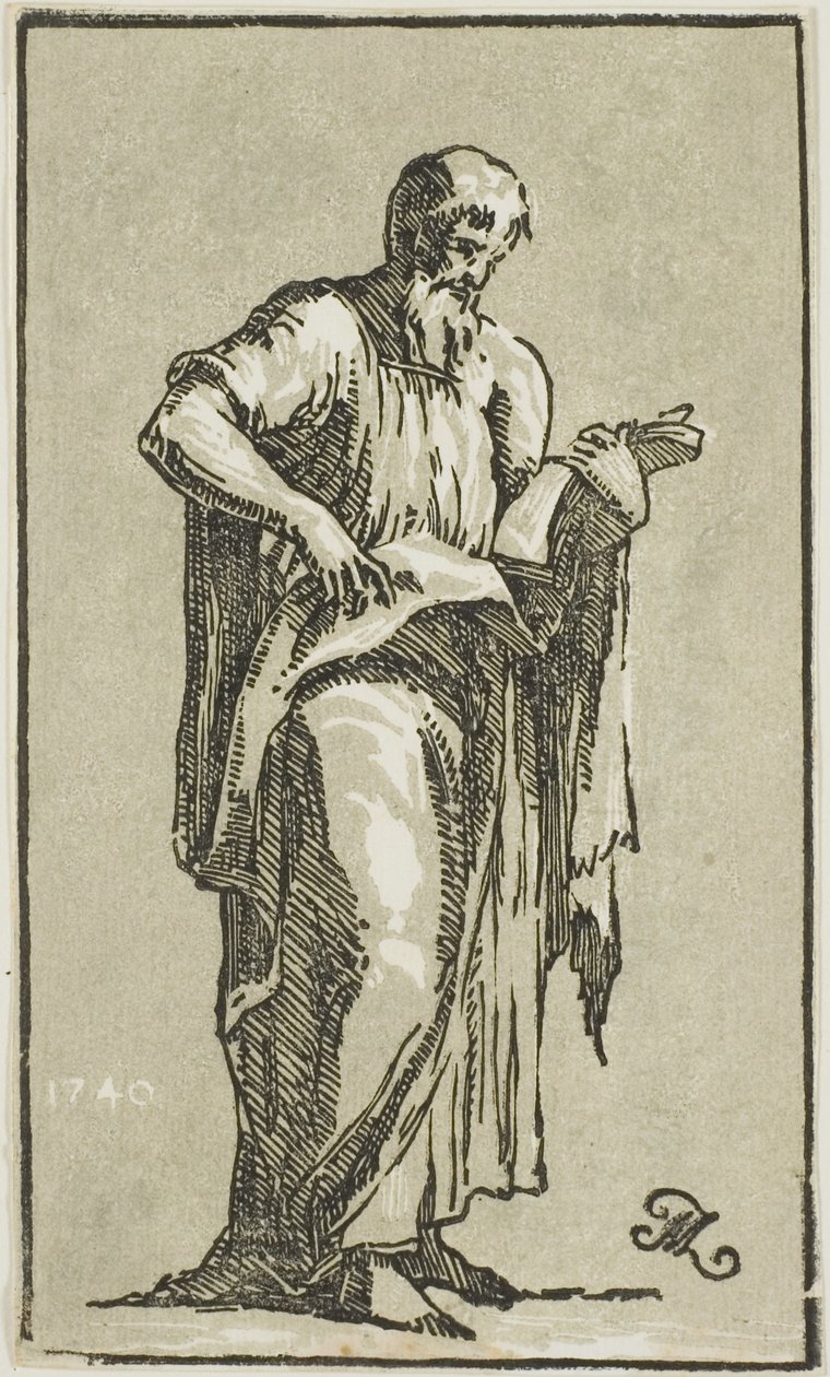 Un apostolo da Conte Antonio Maria Zanetti the Elder