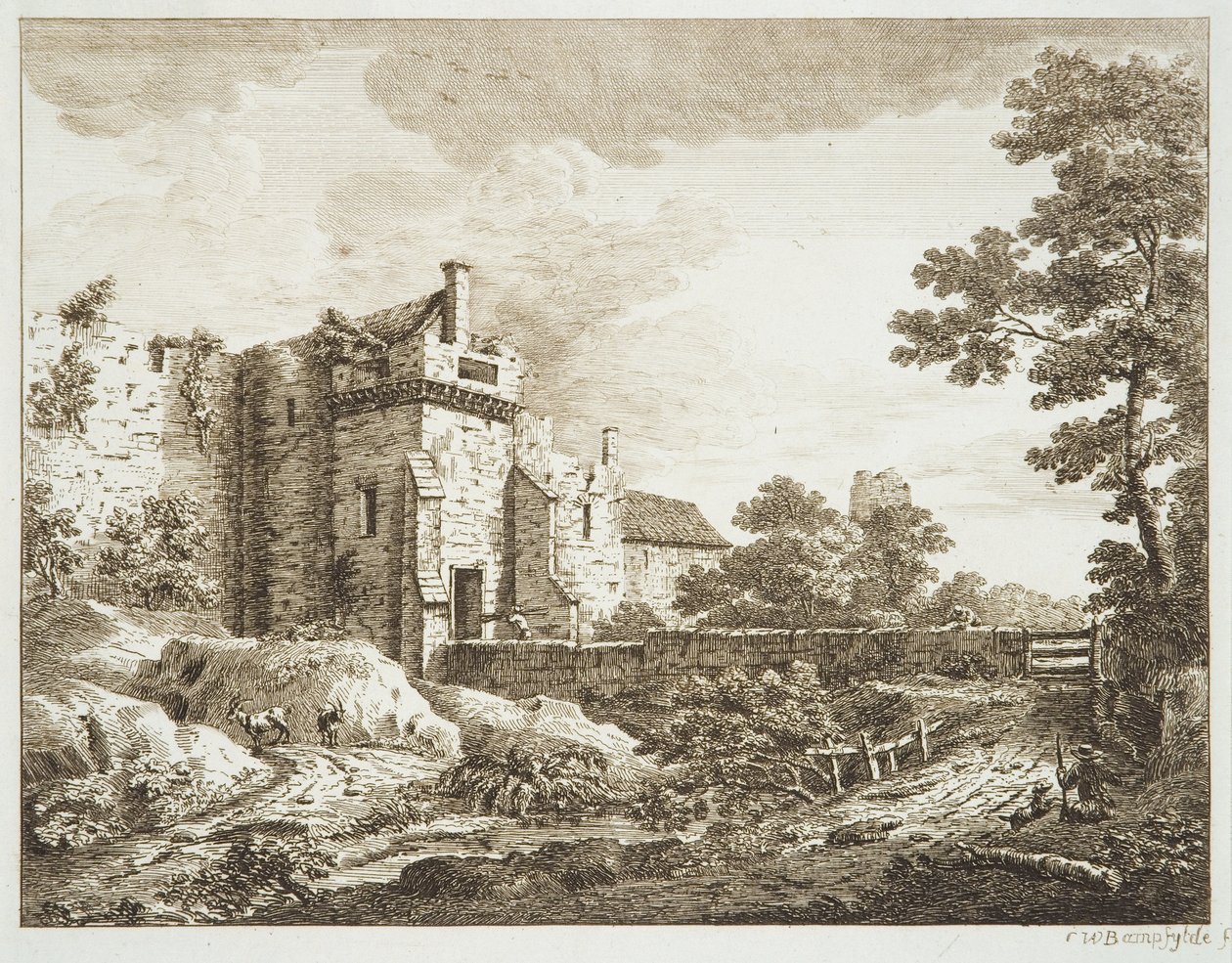 La Vecchia Porta a Southampton da Copplestone Warre Bamfylde