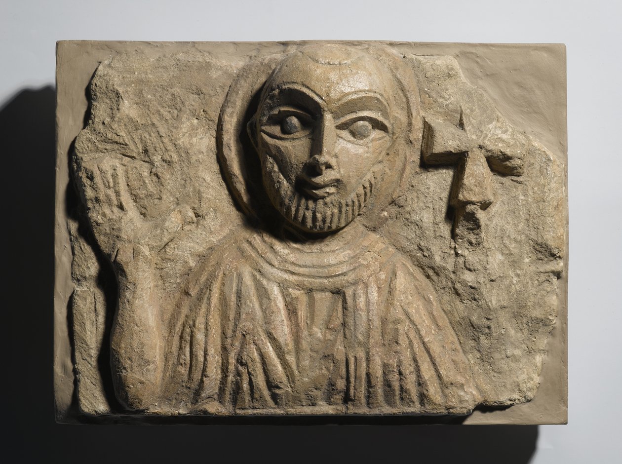 Busto di un santo, dall