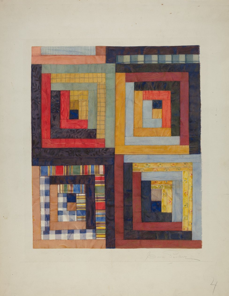 Trapunta Patchwork da Cora Parker