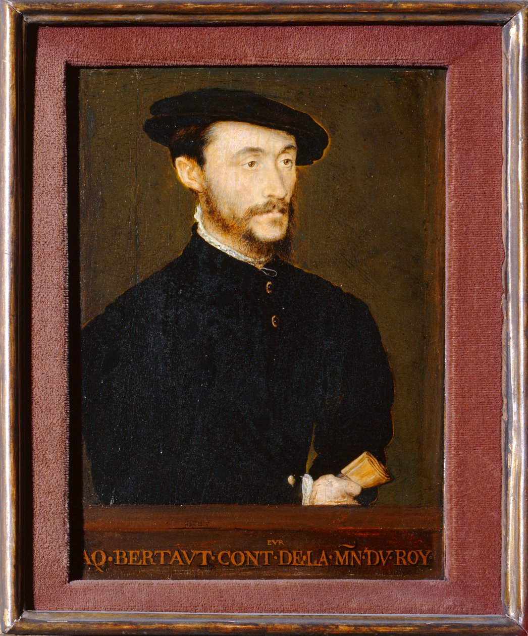 Jacques Bertaut, controleur de la Maison du Roi - Ritratto di Jacques Bertaut ... da Corneille de Lyon