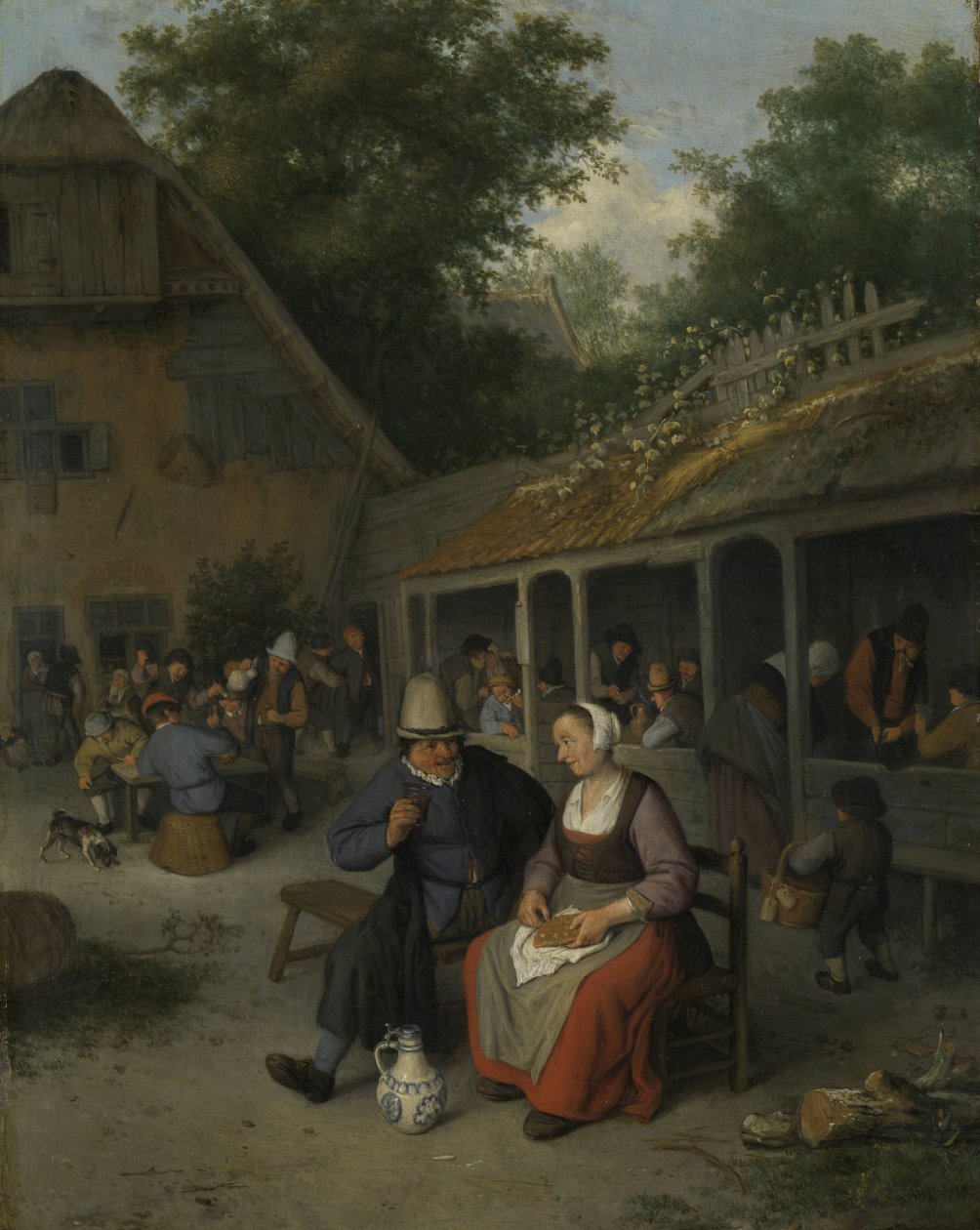 Locanda di Campagna da Cornelis Dusart