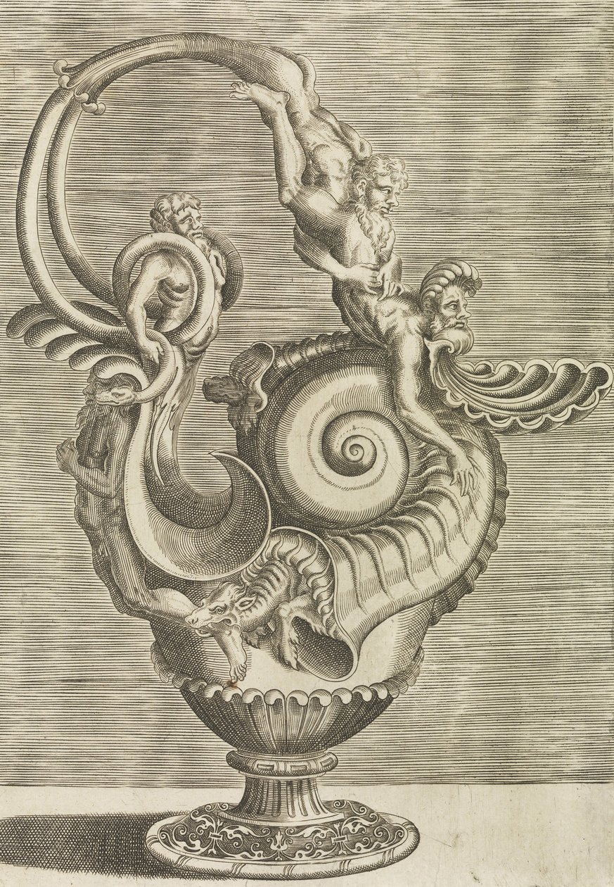 Brocca con manico da Cornelis Floris Ii