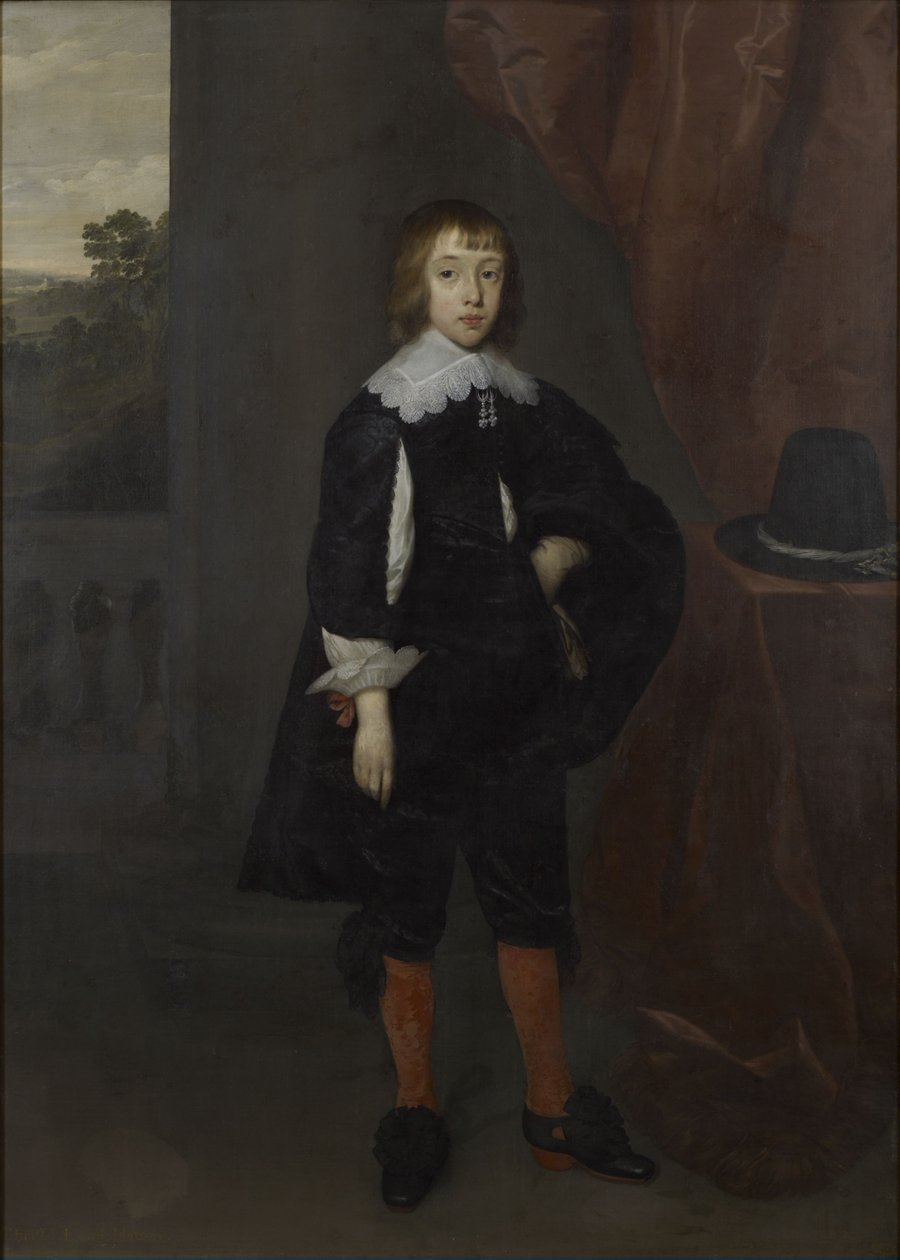 Ritratto di Christopher Hatton da Cornelis Janssens van Ceulen