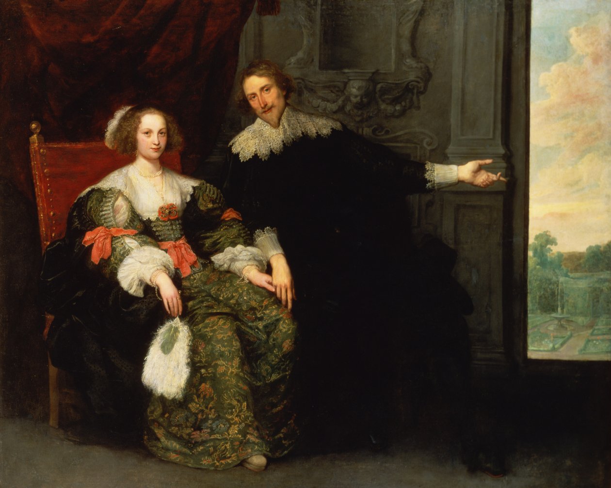 Ritratto di un uomo e sua moglie da Cornelis de Vos