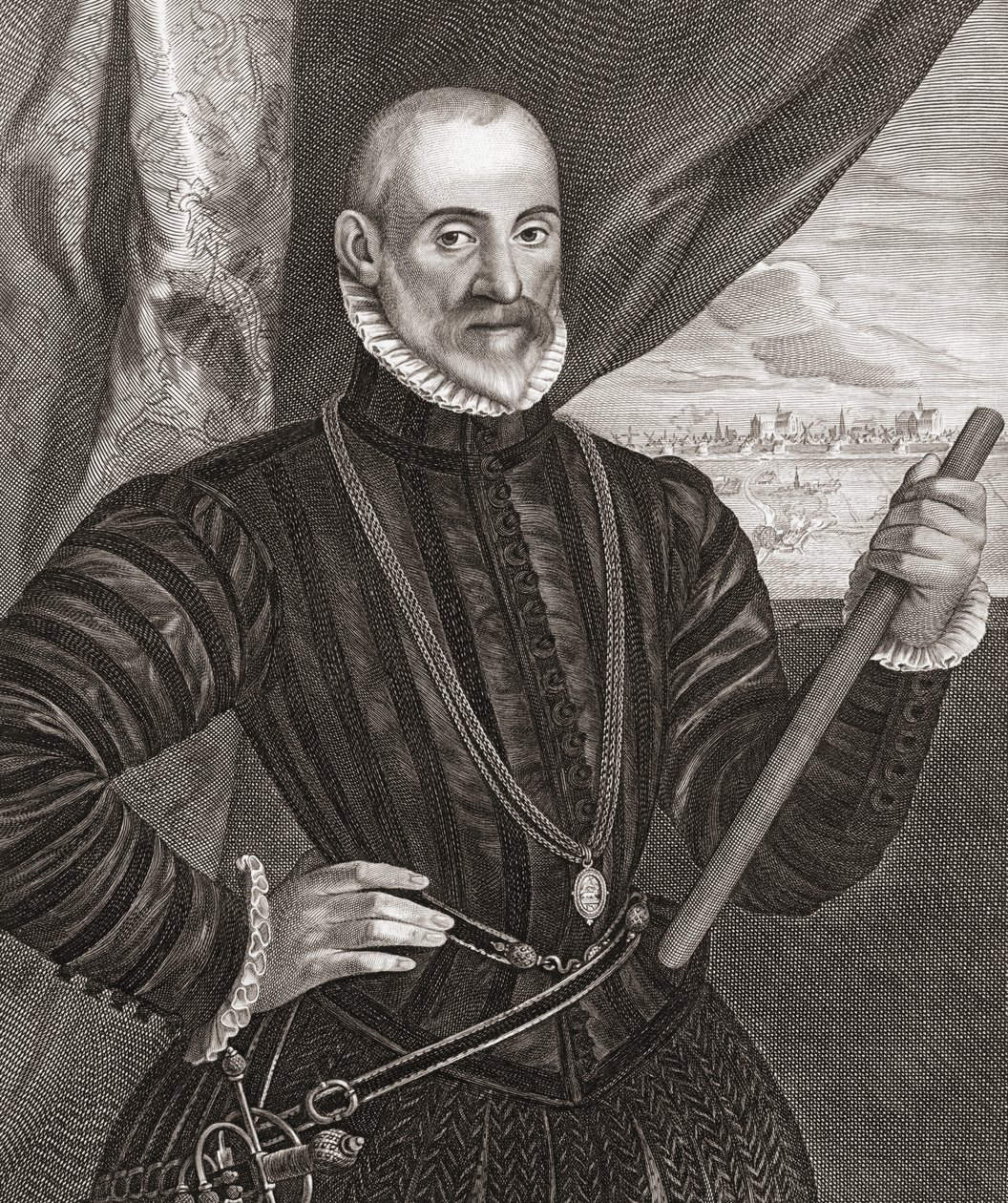 Francisco de Valdez. Ritratto. da Cornelis (after) Visscher