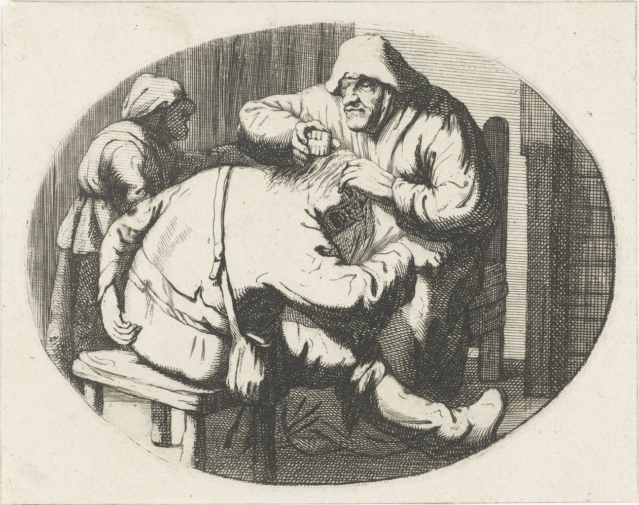 Figure con pettine per pidocchi da Cornelis A. Hellemans