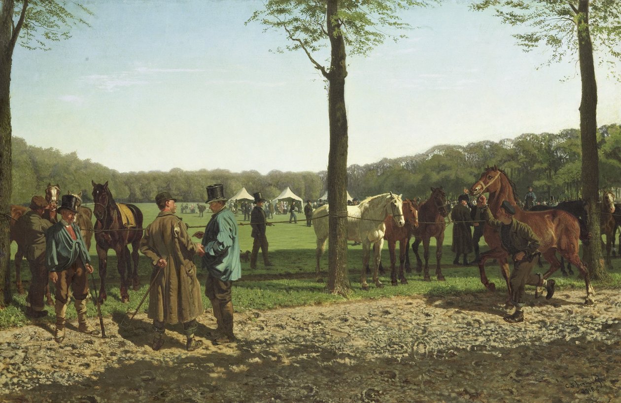 Fiera dei cavalli sul Maliebaan all