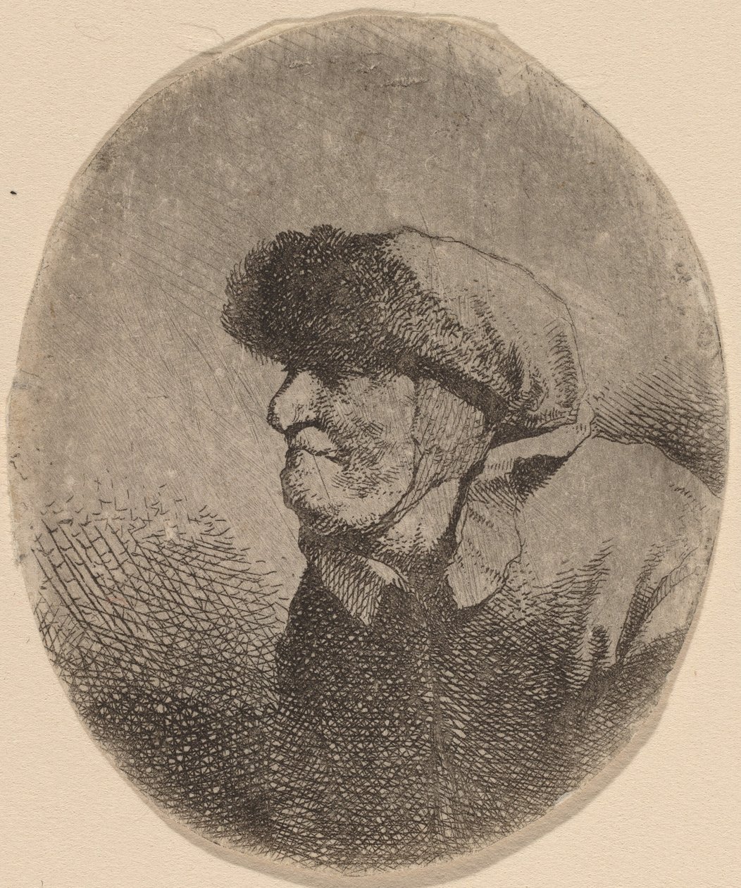 Busto di una vecchia da Cornelis Pietersz Bega