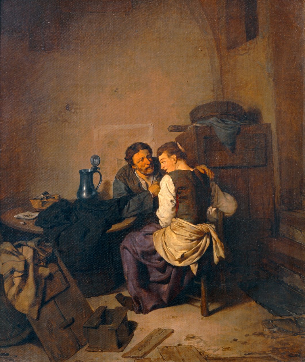 Interieur rustique - interni rustici ... da Cornelis Bega