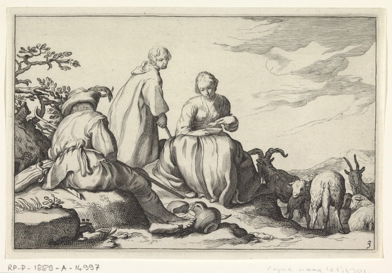 Pastori da Cornelis Bloemaert (II) (possibly)