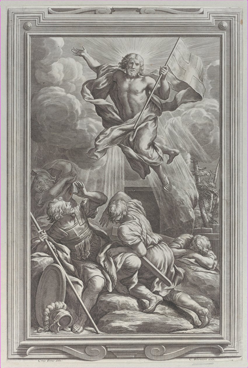 La Resurrezione, 1662 da Cornelis Bloemaert