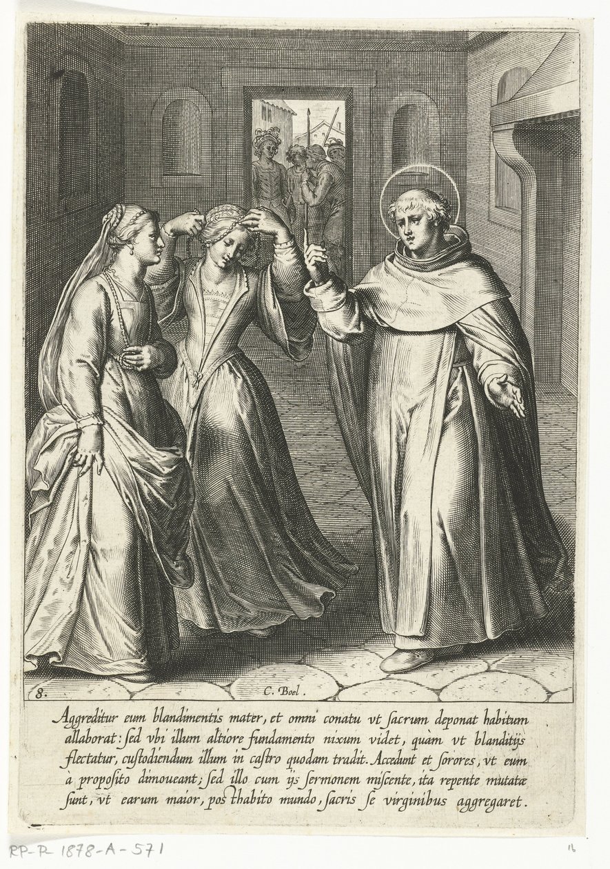 Tommaso converte sua sorella da Cornelis Boel