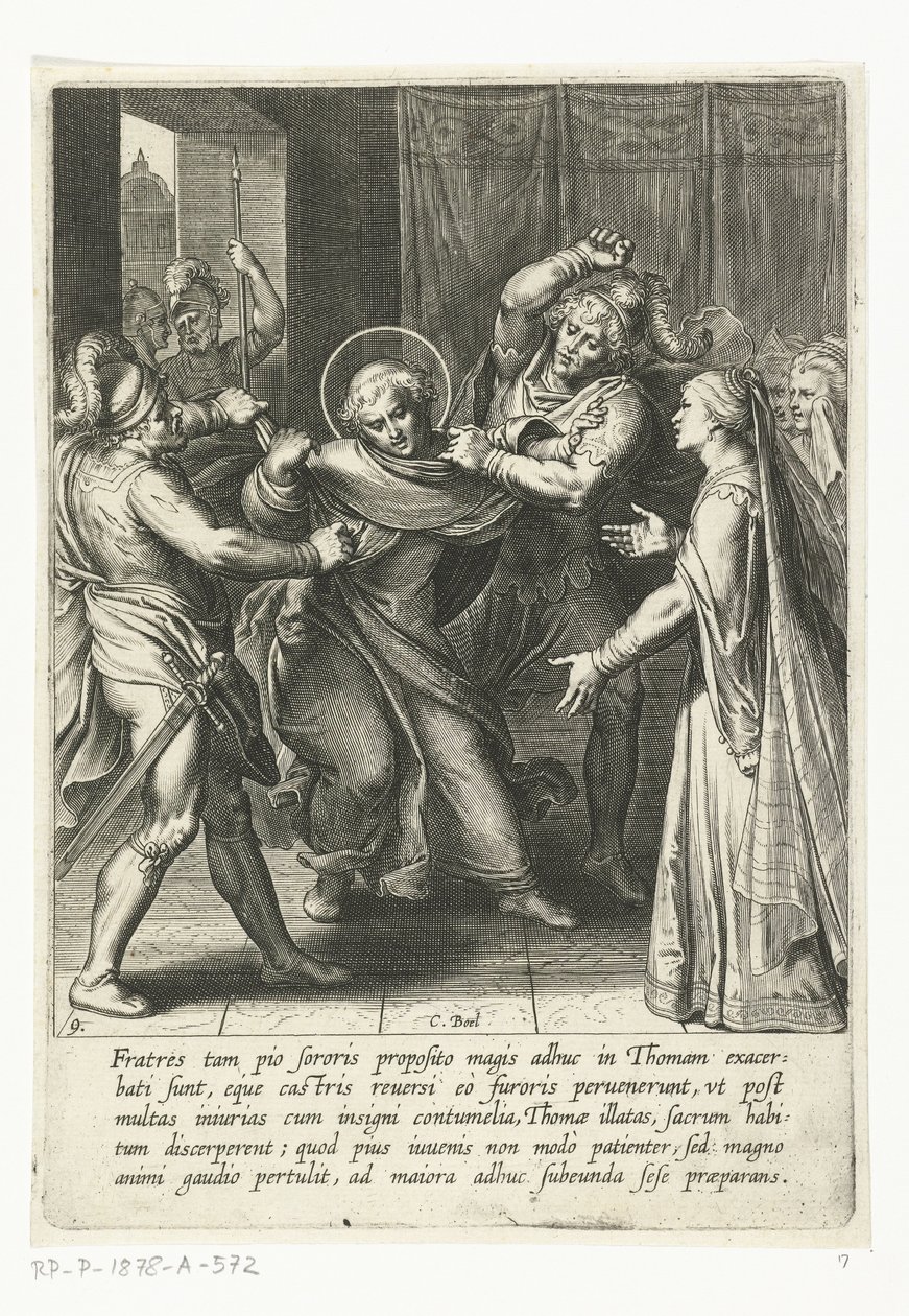 Cattura di Tommaso (La vita di San Tommaso d