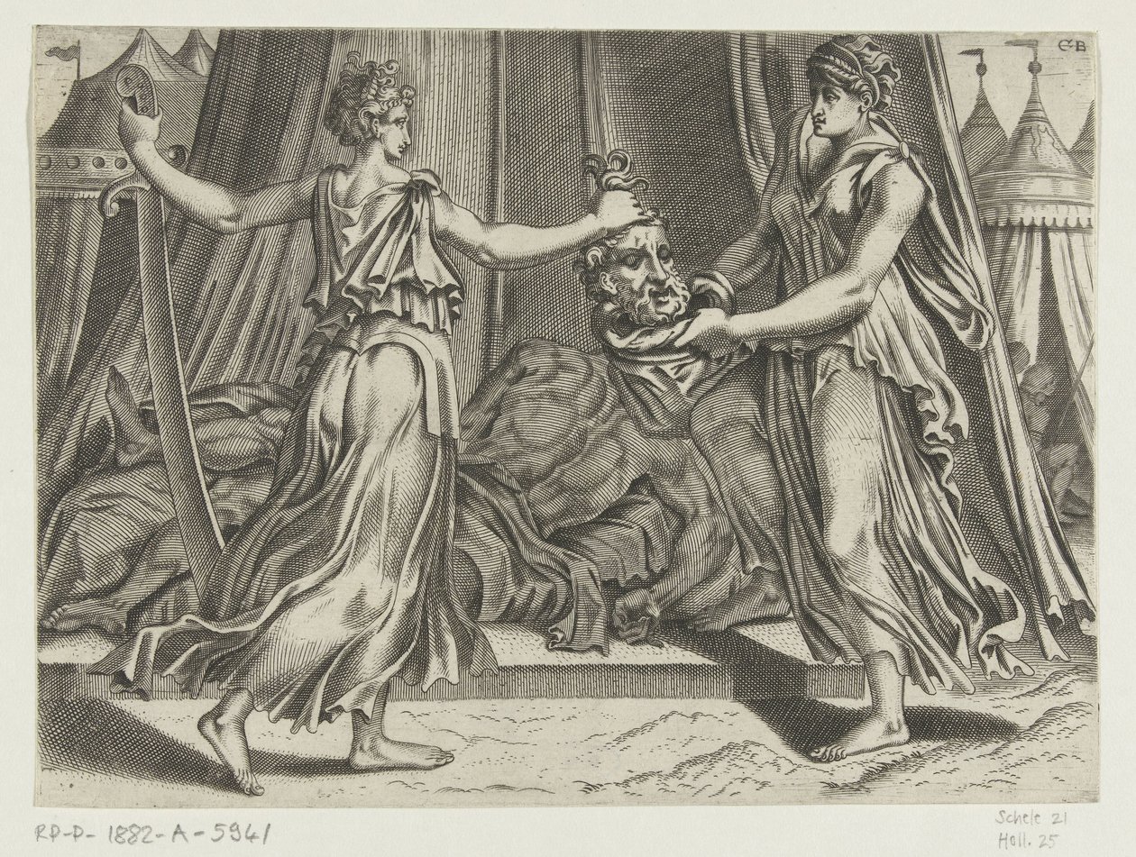 Giuditta con la testa di Oloferne da Cornelis Bos