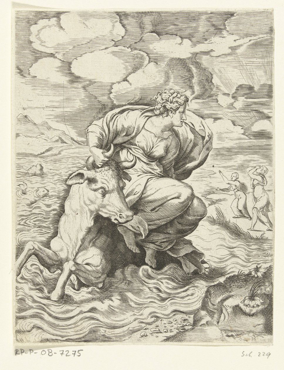 Giove ed Europa da Cornelis Bos